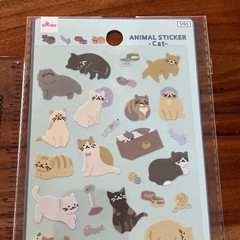 Cute Cats Small Stickers