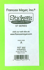 Francis Meyer Pirates Sticker Sheet