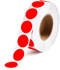 1000 Pcs round Stickers 1 Inch Color Circle Dot Stickers Code Labels for Office