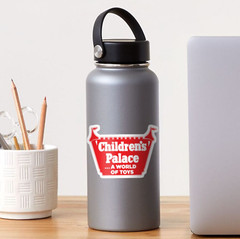 Children’s Palace Toy Store Logo Sticker (Reproduction)