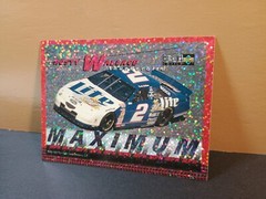 Vintage Stickers NASCAR Rusty Wallace Thunderbird Sticker Upper Deck VTG 1990s