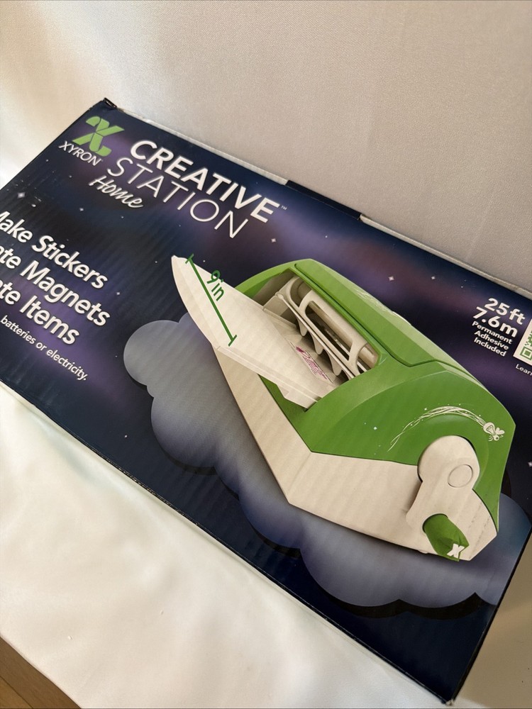 Xyron Creative Station Home Sticker/ Laminate/ Magnet/ Label Machine 9” New