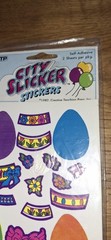 Vintage Stickers CTP city Slicker Decorate An Egg 1 Pkg,code20-1