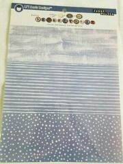 NEW Lot 4 Pkgs Lil Davis Designs Bubble Backgrounds Stickers Pink Blue Green -F