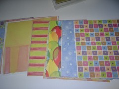 Large Mixed Lot Scrapbook Sheets Craft Smith Easter Spring Birthday New & Used