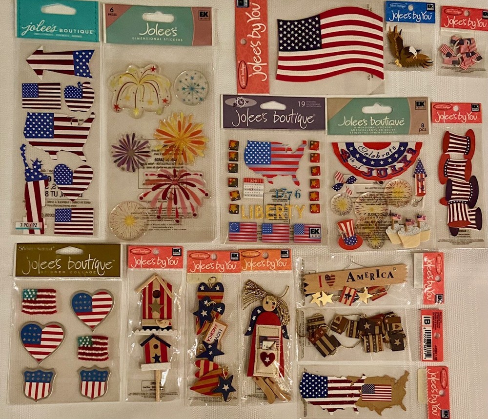 Jolee’s Boutique (some sets) 4th of July, America, USA! YOU CHOOSE! Ships Free!