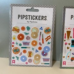 Pipsticks Stickers Bagel Monster Snow Day Live The Romance