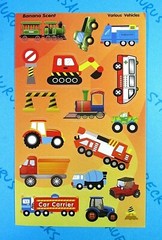Horiechaly Banana Scented Scratch & Sniff Stickers