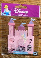 RARE Tinker Bell Castle House Fairy Princess Peter Pan Scrapbook Stickers Disney
