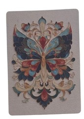 Butterflies Gradient Shading Gold to Black Tipped Wings Junk Journal Scrapbook