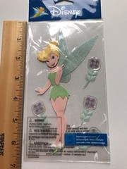 EK Success Disney Tinkerbell Scrapbook Stickers Packages Lot Jolee’s Tink