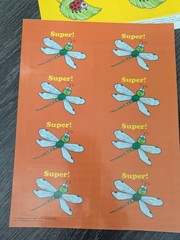 Vintage 90s MacMillan Encouraging Bugs Large Sticker Sheets 4 Sheets Lady Bugs