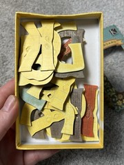 7 Boxes Chipboard Alphabet Letters, Shapes, Board Books