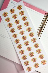 VACATION, Holiday Countdown :Handmake Erin Condren Planner Sticker