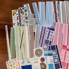 Scrapbooking Sticker Lot Stickers Creative Memories 107 Sheets Mrs. Grossman’s