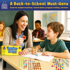 PURPLE LADYBUG Teacher Stickers for Students – 4960 Reward Stickers for Kids Cla