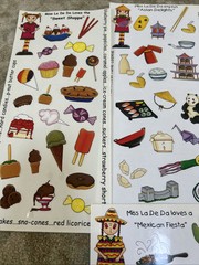 Lot/6 Tie Me To The Moon Miss La De Da Collection Food Favorites