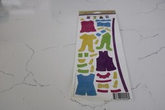 Miss Elizabeth’s 3-D Cardstock Stickers «Little One» Children Items Scrapbooking