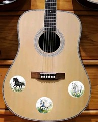 25 GALLOPING HORSE CUTE ENVELOPE SEALS LABELS STICKERS 1″ ROUND – FAST SHIP