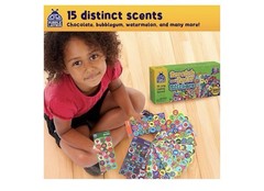 Purple Ladybug Scratch and Sniff Stickers, 1260 Count, 15 Scents