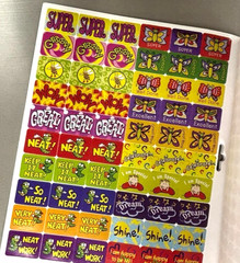 Jumbo Reward Sticker Book, pack of 24 BAZIC , new