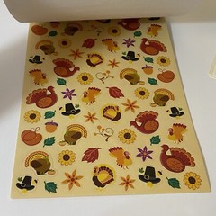 Thanksgiving Stickers Set Hallmark Gibson AGC & More