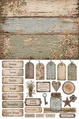 Shabby Chic Embellishments Junk Journal Scrapbook USA PICK A Set