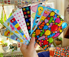 Vintage Sandylion Sticker Sheets: Valentine’s, Halloween, Disney+, You Choose!