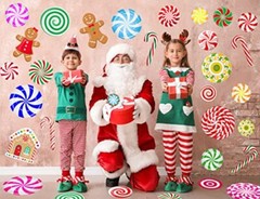 Christmas Decorations – Christmas Wall Stickers Christmas Floor Decals