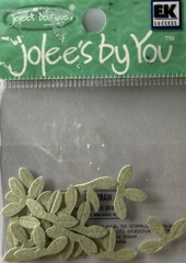 LIGHT GREEN TRI-LEAF SPRIG Die-cut Embellishment(20pc)Jolee’s •Flowers•Garden•••