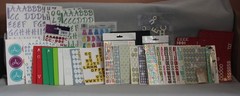 Alphabet Sticker Lot Thousands Multi Color Size Shape Style 3D Foam Glitter NEW