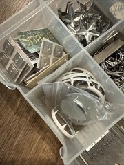 LOT Scrapbook Journal Accents Metal Crafts Jewelry Snaps Hangers Charms