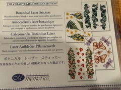 Creative Memories BOTANICAL LASER Stickers