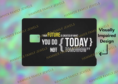 Your Future Funny Card Decal *
