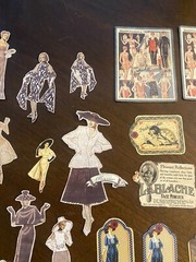 Beautiful Women 20s-60s Fashion Models Junk Journal Collage Scrapbook 37 Pc Lot