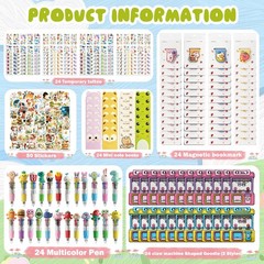 Cute Return Gifts Party Favors Supplies, 24 Pack Birthday Goodie bags,Station…