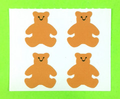 Vintage Mrs. Grossman’s Mini Teddy Bears Sticker Mod