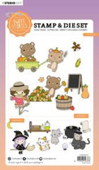 STUDIO LIGHT CLEAR ACRYLIC STAMPS N METAL DIES – FALL FUN