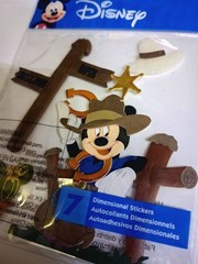 Jolee’s Boutique Disney Western Mickey 3D Dimensional Scrapbook Stickers #DJBV06