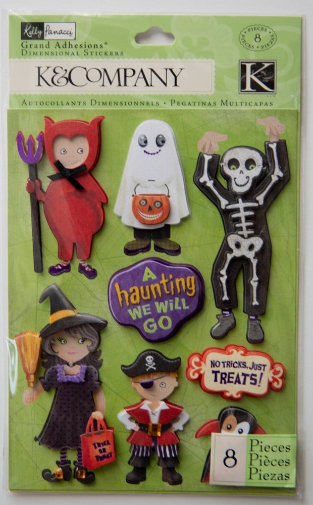 Jolee’s, K & Co, Paper House, Soft Spoken, Recollections Stickers, Halloween!!!