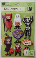 Jolee’s, K & Co, Paper House, Soft Spoken, Recollections Stickers, Halloween!!!