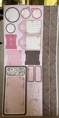 Scrapbooking Alphabet Letters and Adornments Lot of 2 NIP Glitter Crafting