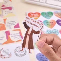 300+ Inspirational Christian Stickers, Waterproof Bible Verse Jesus Stickers …
