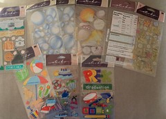Sticko Sticker Lot 9 Sealed Packages EK Success Various Themes See Pictures