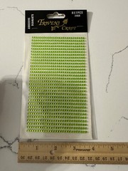Triveni Craft 837PCS 3MM Adhesive Diamante Lt Green Rhinestones Scrapbooking Art
