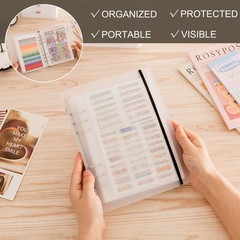 1pcs A5 Sticker storage Album,sticker organization Collecting Book Binder sle…