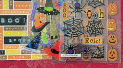 #862 – LOT OF HALLOWEEN STICKERS STICKO LITTLE BIRDIE STICKER KING & MORE