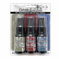 RANGER DISTRESS MICA STAIN -3 COLORS , FRESH BALSAM, TART CRANBERRY, WINTERFROST