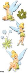 EK Success DISNEY FAIRIES Dimensional Stickers – TINKER BELL – 5 pcs