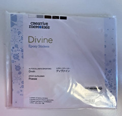 Creative Memories LOT OF DIVINE – Epoxy Stickers, Paper Flowers, & Paper Ribbon